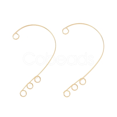 316 Stainless Steel Ear Cuff Findings X-STAS-H148-01G-1