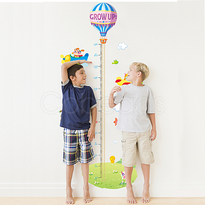 PVC Height Growth Chart Wall Sticker DIY-WH0232-034-1