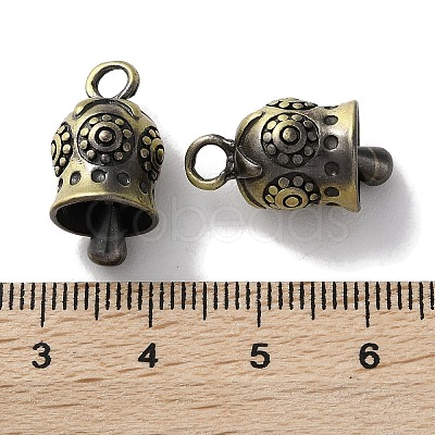 Tibetan Style Brass Pendants KK-M284-37AB-1