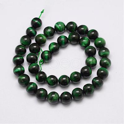 Natural Tiger Eye Bead Strands G-P230-08-G-8mm-1