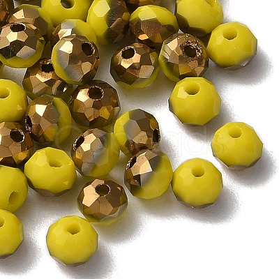 Electroplate Glass Beads EGLA-I016-04A-1