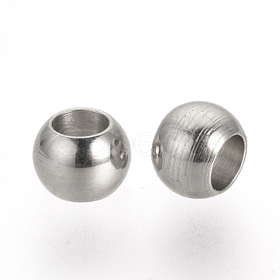 Non-Tarnish 201 Stainless Steel Spacer Beads X-STAS-R071-35-1