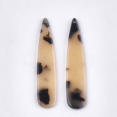 Cellulose Acetate(Resin) Big Pendants KY-T008-14J-1