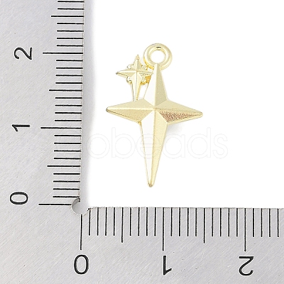 Rack Plating Alloy Crystal Rhinestone Pendants PALLOY-F018-18G-01-1