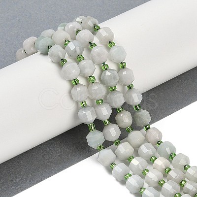 Natural Myanmar Jade Beads Strands G-O201B-120F-1