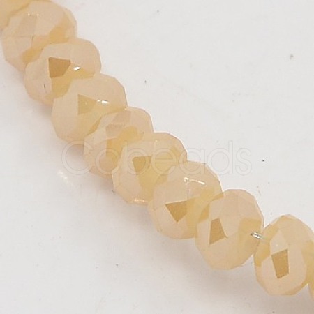 Electroplate Glass Beads Strands EGLA-D020-4x3mm-76-1