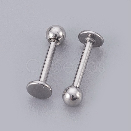 Electrophoresis 316 Stainless Steel Body Jewelry AJEW-L068-03I-1