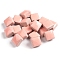 Square Shape Porcelain Mosaic Tiles, for DIY Mosaic Art Crafts, Picture Frames and More, Pink, 10x10mm, about 205pcs/set