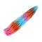 Gradient Color Baking Painted Glass Bead Strands, Faceted, Bicone, Colorful, 4.5x4mm, Hole: 0.8mm, about 83~86pcs/strand, 12.32~14''(31.3~35cm)