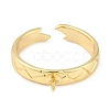 Brass Cuff Finger Ring Settings KK-L219-15E-G-2