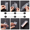 Rectangle Transparent Plastic PVC Box Gift Packaging CON-WH0088-29-3