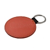 Sport Theme PU Leather Keychain SJEW-K002-08P-02-2