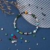 3 Style Faceted Glass Beads Strands GLAA-YW0001-27-6