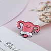 Uterus with Word Enamel Pin GIPO-PW0001-005-4