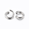 304 Stainless Steel Open Jump Rings X-STAS-H437-7x0.7mm-2