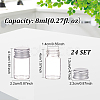 Glass Empty Cosmetic Containers CON-WH0084-43A-2