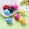 Solid Chunky Bubblegum Acrylic Ball Beads X-SACR-R812-20mm-M-6