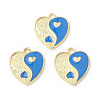 Alloy Enamel Pendants ENAM-G212-05G-05-3