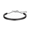 SHEGRACE Titanium Steel Arch Bracelet JB216C-1