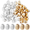 CREATCABIN 64Pcs 2 Colors Brass Bead KK-CN0002-68-1