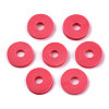 Handmade Polymer Clay Beads X-CLAY-Q251-6.0mm-88-2