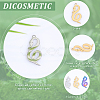 DICOSMETIC 24Pcs 3 Colors 304 Stainless Steel Pendants STAS-DC0010-53-4