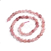 Natural Strawberry Quartz Beads Strands G-D0002-B40-2