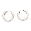 Tarnish Resistant 304 Stainless Steel Huggie Hoop Earrings EJEW-O087-09G-P-1