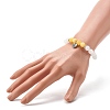 Dyed Natural White Jade(Dyed) Beads Bracelets for Women Gift BJEW-JB06660-5