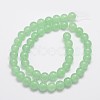 Natural & Dyed Malaysia Jade Bead Strands X-G-A146-8mm-A26-2