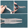 SUNNYCLUE 1Pc Carbon Steel Jewelry Pliers for Jewelry Making Supplies AJEW-SC0001-43-5