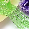 Faceted Imitation Austrian Crystal Bead Strands G-M180-4mm-16A-1