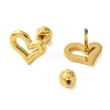 304 Stainless Steel Ear Studs EJEW-Q801-13G-2