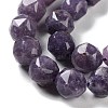 Natural Lepidolite Beads Strands G-NH0021-A07-02-4