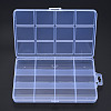 Rectangle Polypropylene(PP) Bead Storage Container CON-N011-049-2