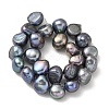 Dyed Natural Cultured Freshwater Pearl Beads Strands PEAR-A006-09E-3