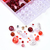 DIY 28 Style Resin & Acrylic & ABS Beads Jewelry Making Finding Kit DIY-NB0012-03E-3