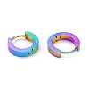 304 Stainless Steel Huggie Hoop Earrings EJEW-M284-30M-B-3