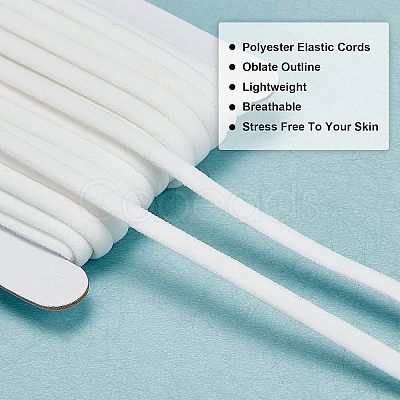 Polyester Elastic Cords EC-WH0026-006C-1