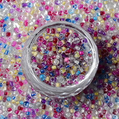 8/0 Glass Seed Beads SEED-R051-01A-1