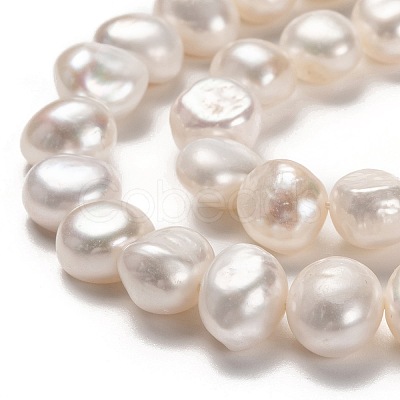 Natural Cultured Freshwater Pearl Beads Strands PEAR-L033-54-01-1