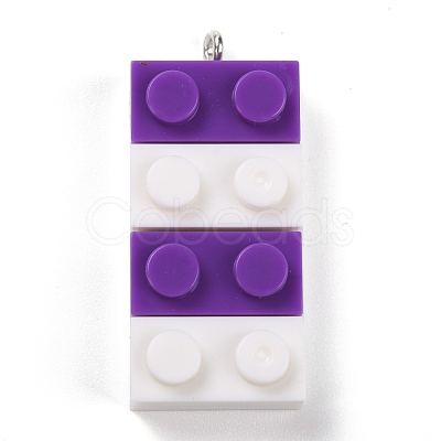 Resin Pendants RESI-E017-C04-1