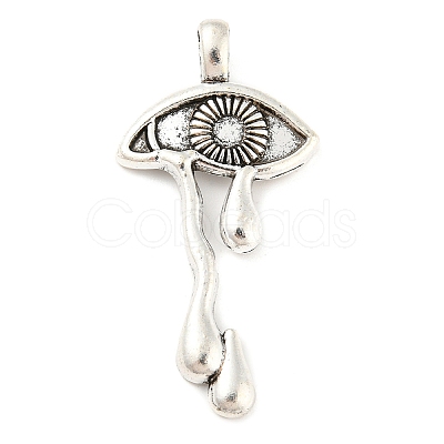 Tibetan Style Alloy Pendants PALLOY-Z021-01B-AS-1