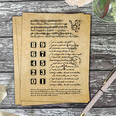 Custom PVC Plastic Clear Stamps DIY-WH0448-0124-1