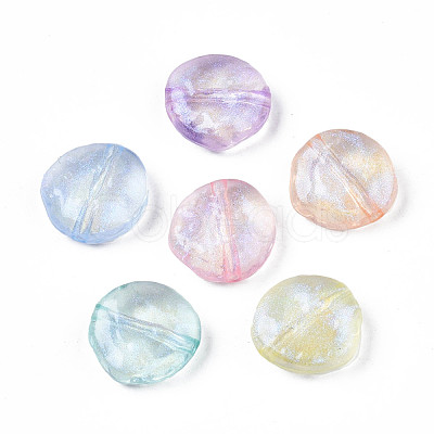 Transparent Acrylic Beads OACR-S028-143-1