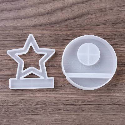 DIY Candle Silicone Molds AJEW-M228-03A-1