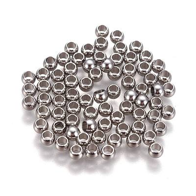 Non-Tarnish 304 Stainless Steel Spacer Beads X-STAS-L222-42A-P-1