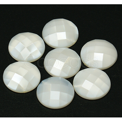 Taiwan Acrylic Rhinestone Cabochons ACRT-M005-17mm-P02-1