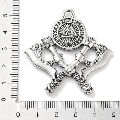 Tibetan Style Alloy Pendants PALLOY-S031-05-1