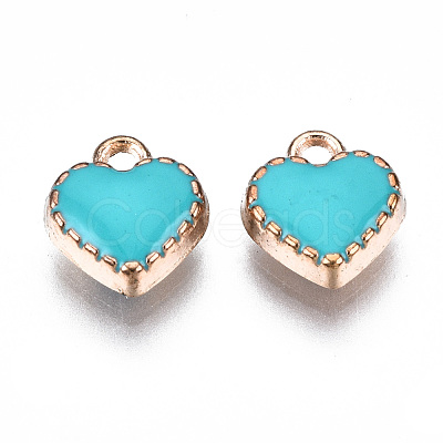 Alloy Enamel Charms ENAM-Q033-51F-1